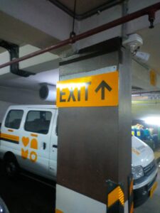 Exit2 Lobby Signboard