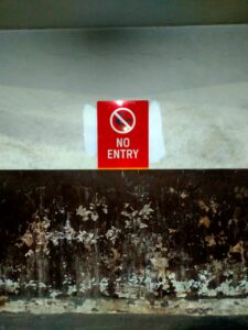 No Entry Sign Board1