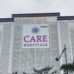 Care Hospital Building Signage